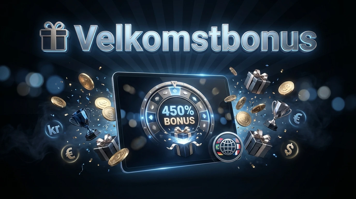 🎁 Velkomstbonus